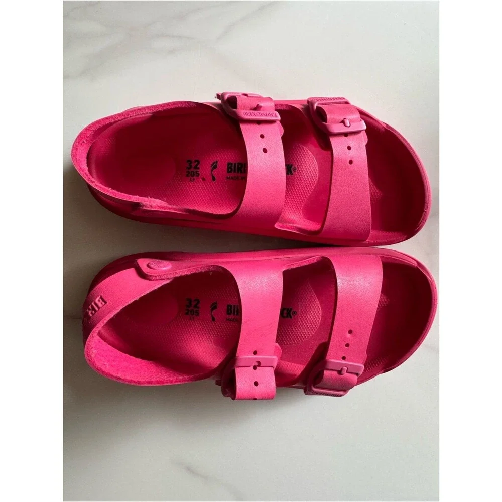 Birkenstock Mogami Kids EVA Sandals Pink Size 32 US Kids 1 Waterproof